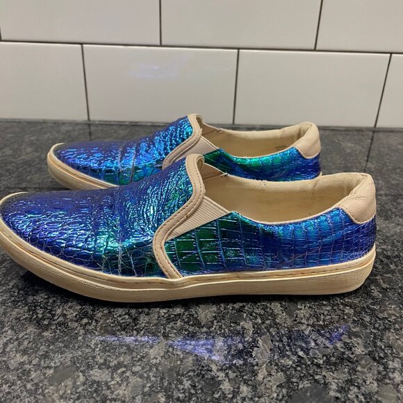 Miz Mooz Holographic Sparkle Sneakers - Picture 3 of 9